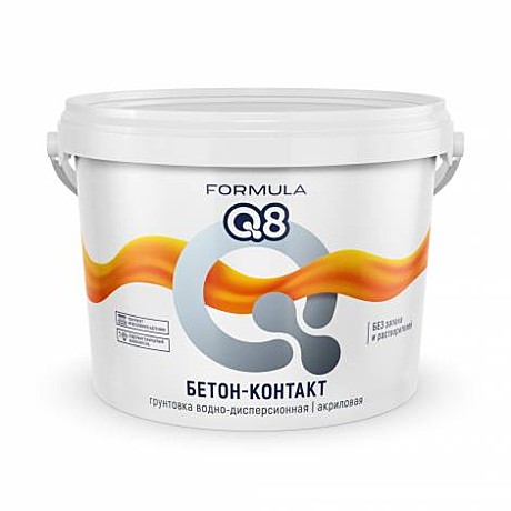Бетон-Контакт FORMULA Q8 ВД  грунтовка  12 кг
